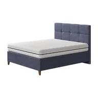 Łóżka - Łóżko ESJA NEW CONCEPT kontynentalne light : Rozmiar - 120x200, Tkanina - Grupa II, Pojemnik  - Z pojemnikiem, Nogi - Metalowa czarna - miniaturka - grafika 1