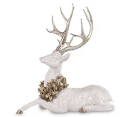 Ozdoby bożonarodzeniowe - Figurka Jeleń Świąteczny Sztuczna Wys.53Cm - miniaturka - grafika 1