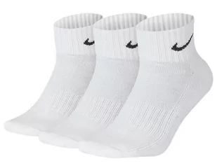 Skarpety NIKE do kostki białe 3 PARY amortyzacja - Skarpetki damskie - miniaturka - grafika 1