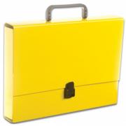 Teczki i skoroszyty - Penmate Tadeo Trading Teczka z rączką A4 żółta pastelowa AA499TT - miniaturka - grafika 1