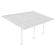 Garaże i wiaty - Wiata ogrodowa ATLANTA 3x5m White - miniaturka - grafika 1