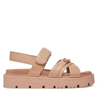 Buty dla dziewczynek - Sandały Calvin Klein Jeans V3A2-82044-1013 S Brązowy - miniaturka - grafika 1