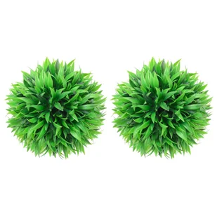 vidaXL Kule sztucznego bukszpanu, 2 szt., 30 cm 315473 - Sztuczne kwiaty - miniaturka - grafika 1