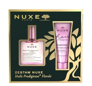 Nuxe HP Florale + Hair Prodigieux - Zestaw(HP Florale Olejek 50ml +  Szampon wygładzający 30ml) - Zestawy kosmetyków damskich - miniaturka - grafika 1