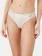 Majtki damskie - Calvin Klein Underwear Figi klasyczne 000QF7999E Beżowy - miniaturka - grafika 1