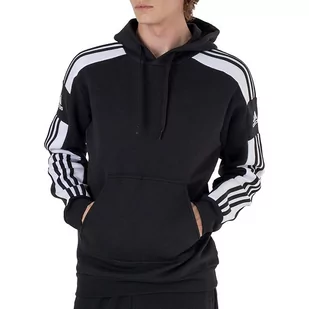 Bluza adidas Squadra 21 Sweat Hoody GT6634 - czarna - Adidas - Bluzy sportowe męskie - miniaturka - grafika 1