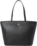 Torebki damskie - Tommy Hilfiger Damska torba Essential Sc, czarna, jeden rozmiar, Czarny, Jeden rozmiar, TH ESSENTIAL SC TOTE - miniaturka - grafika 1