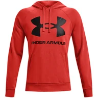 Bluzy męskie - Bluza fitness męska Under Armour Rival Fleece Big Logo HD - miniaturka - grafika 1