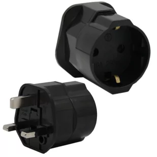 Adapter Gniazdka Przejściówka Eu-Uk Polska Anglia - Gniazdka elektryczne - miniaturka - grafika 1