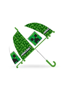 Parasolka Przezroczysta manualna 19" Minecraft - Parasolki dla dzieci - miniaturka - grafika 1