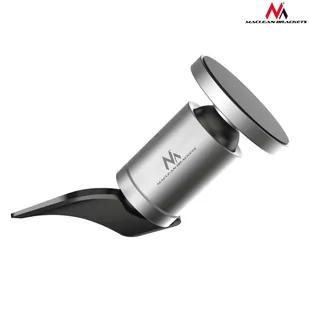 Maclean Uchwyt magnetyczny okrągły do montowania w slocie CD Comfort Series MC-744 - aluminium MC-744 - Pozostałe akcesoria do telefonów - miniaturka - grafika 1