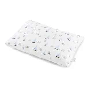 Puszysta poduszka bambusowa Luxe - Żaglove- white - Kołdry i poduszki dla dzieci - miniaturka - grafika 1