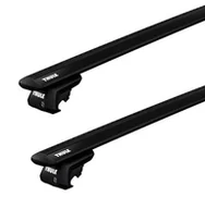 Bagażniki dachowe - Bagażnik dachowy Thule z EVO WingBar Black Land Rover Range Rover Evoque 5-dr SUV z relingami dachowymi 11-21 - miniaturka - grafika 1