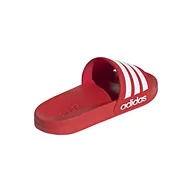 Klapki i japonki męskie - adidas Adilette Shower klapki męskie, czerwony, 48 EU - miniaturka - grafika 1