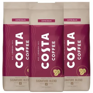 ZESTAW - Kawa ziarnista Costa Coffee Signature Blend 3x1kg - Kawa - miniaturka - grafika 2