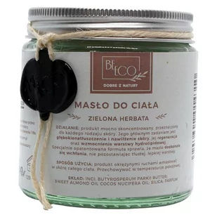 BeEco Masło Shea do ciała zielona herbata 120ml - Balsamy i kremy do ciała - miniaturka - grafika 1