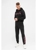 Spodnie sportowe męskie - Bench Strój sportowy "Calvin" w kolorze czarnym - miniaturka - grafika 1