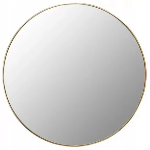Tutumi Lustro okrągłe złote 70cm MR20G - Lustra - miniaturka - grafika 1