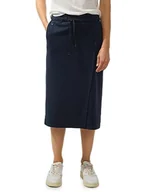 Spódnice - Street One Damska spódnica kopertowa, niebieski (deep blue), 38W - miniaturka - grafika 1