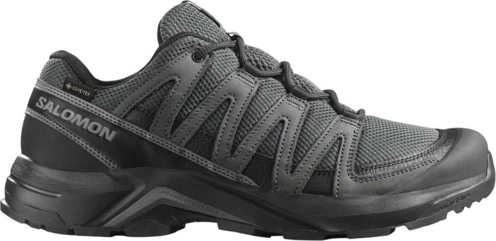 Męskie buty turystyczne Salomon X-Adventure Recon Gore Tex Rozmiar butów (UE): 44 2/3 / Kolor: szary