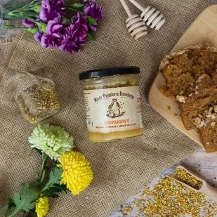 Miód z pyłkiem kwiatowym 400g - Miód - miniaturka - grafika 1