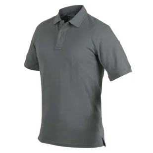 Koszulka Polo Helikon-Tex UTL TopCool Lite - Shadow Grey - Odzież taktyczna i umundurowanie - miniaturka - grafika 1