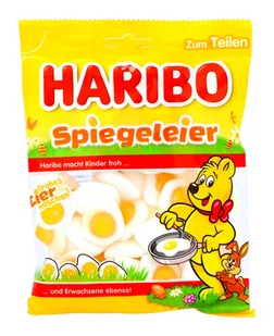 Haribo, żelki owocowe Jajka Sadzone, mix smaków, 175g - Żelki - miniaturka - grafika 1