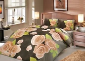 Pościel - Pościel bawełniana ISABEL CAFFE - miniaturka - grafika 1