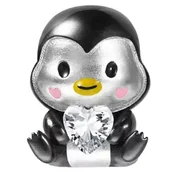 Charmsy - Charms do Pandora - CHARMS PINGWIN Z SERCEM - miniaturka - grafika 1