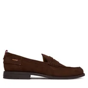 Mokasyny męskie - Mokasyny HUGO Varian 50563464 Brązowy - miniaturka - grafika 1