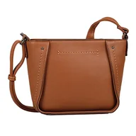 Kurtki damskie - TOM TAILOR Damska kurtka Jacky Cross Bag M, koniak - miniaturka - grafika 1