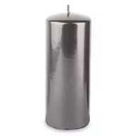 Świece - Pigmejka Pigmejka Pl Świeca Lustro Walec Duży Grafitowy uniwersalny 96490-uniw - miniaturka - grafika 1