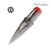 Wyposażenie studia tatuażu - Cartridge do tatuażu El Cartel 0.25 11RL Liner 10 szt. - miniaturka - grafika 1