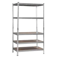 Szafy i regały magazynowe - Regał magazynowy MIRPOL MIR-RMG300 180 x 100 x 60 cm - miniaturka - grafika 1