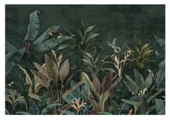 Fototapety - Fototapeta LIŚCIE DŻUNGLA Natura Ptaki 416x254 - miniaturka - grafika 1