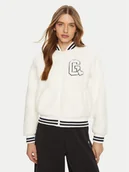 Kurtki damskie - Guess Kurtka bomber V5RL06 KCPC2 Biały Regular Fit - miniaturka - grafika 1