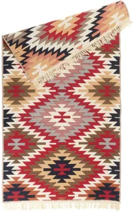 Dywan Pled 60 x 120 cm Aztecki beżowy - Dywany - miniaturka - grafika 1