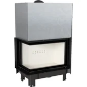 Kominki wolnostojące - Kratki.pl Marek Bal Kominek powietrzny stalowy MBA lewy BS 17 kW  200 Gilotyna MBA/L/BS/G - miniaturka - grafika 1