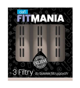 Dafi Fitmania Cappuccino - 3-pak filtrów do butelki bez zakrętki - Wkłady filtrujące - miniaturka - grafika 1