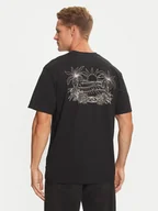 Koszulki męskie - Quiksilver T-Shirt Right Point AQYZT09905 Czarny Regular Fit - miniaturka - grafika 1