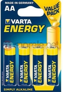 Varta Bateria Energy AA / R6 4 szt. - Baterie i akcesoria - miniaturka - grafika 1
