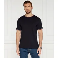 Koszulki męskie - Tommy Hilfiger T-shirt | Regular Fit | stretch - miniaturka - grafika 1