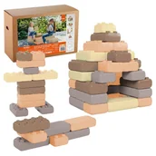 Klocki - Marioinex Cegły Klocki Budowlane Zestaw Konstrukcyjny Cegła 33 Elementy W Kartonie Limitowana Edycja 2+ - miniaturka - grafika 1