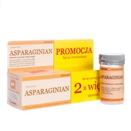 Suplementy diety - UNIPHAR SP Z O.O. Asparaginian Magnezu Potasu 100 Tabletek - miniaturka - grafika 1