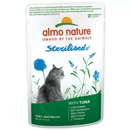 Mokra karma dla kotów - Almo Nature Holistic Sterilised - Z tuńczykiem (6 x 70 g) - miniaturka - grafika 1