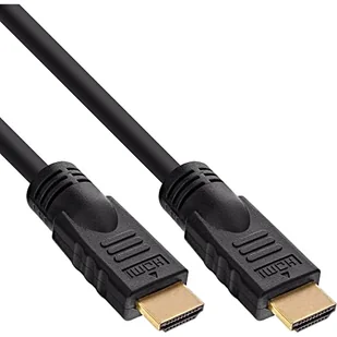 InLine Kabel HDMI HighSpeed Cable PREMIUM 20m M/M up to 1080p fullHD gold (V13H010L57) - Kable - miniaturka - grafika 1
