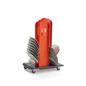 Inne urządzenia handlowo-usługowe - Wózek do przenośnych pulpitów z siedziskami ZTOOL - miniaturka - grafika 1