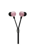 Słuchawki bluetooth - Douszny zestaw suchawkowy stereo 2GO Luxury Zipper-Style Rose - miniaturka - grafika 1