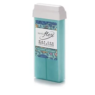 ItalWax Flex Aquamarine wysokoplastyczny transparentny wosk do depilacji w rolce 100ml do depilacji dużych obszarów owłosienia - Depilacja - miniaturka - grafika 1