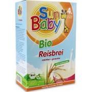 Zdrowa żywność - 084Sun Baby Kaszka Ryżowa Bezmleczna Bezglutenowa 250g - Sun Baby - EKO - od 4 miesiąca BPLKASZRYŻ - miniaturka - grafika 1